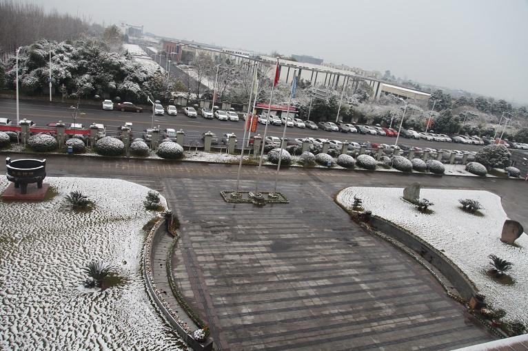 一场雪，才知道您有多美！